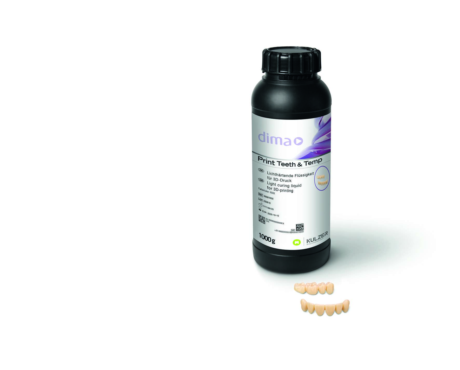 dima 3D Resin A2/B2 1000mL Ea thumbnail 4