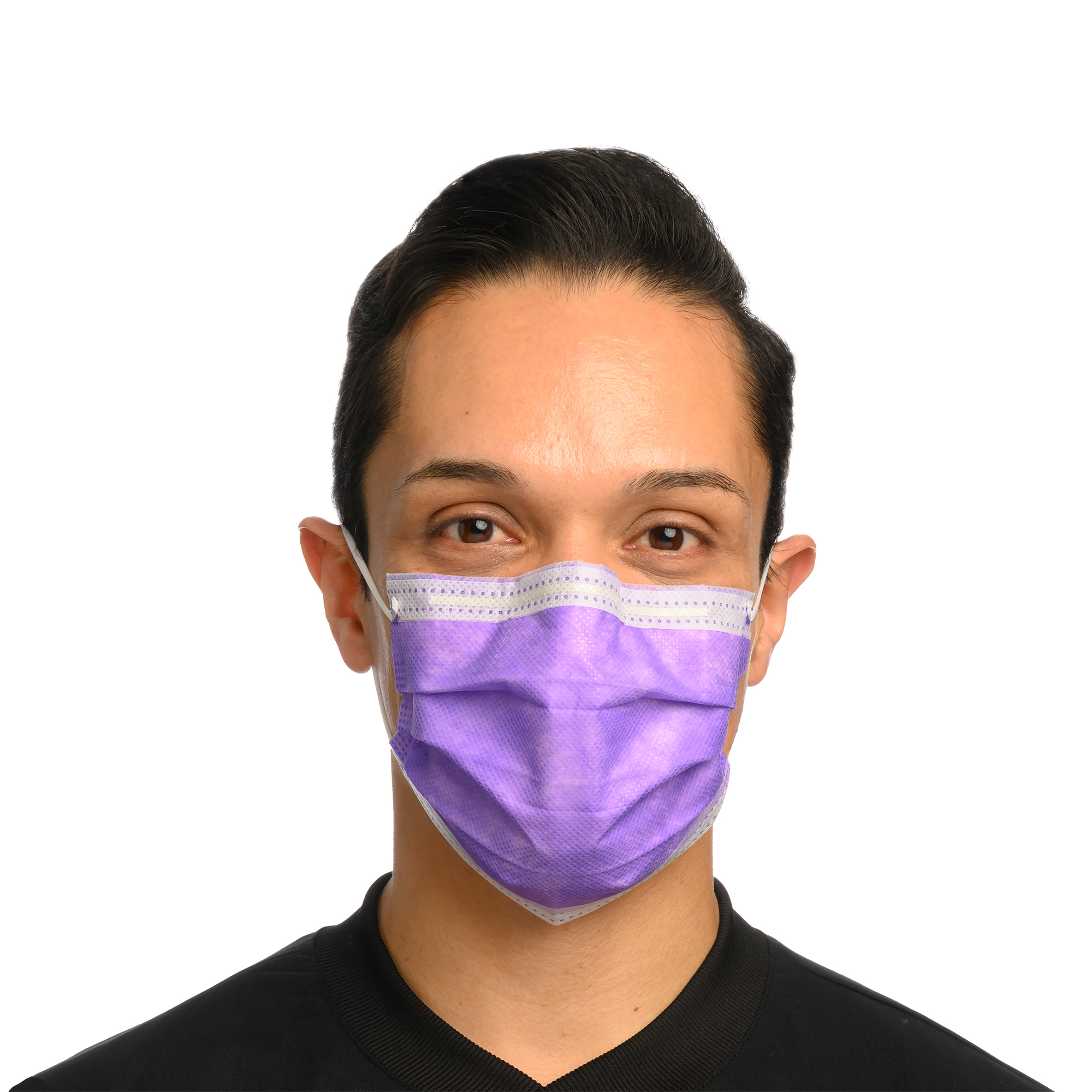 Procedural Earloop Face Masks, ASTM Level 2, Lavender, 50/Pk, GCPLV thumbnail 14