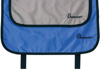 Lead Free Child Bib Apron w/Collar Blue thumbnail 3