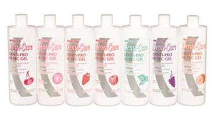 -Denti-Pro Raspberry APF 60 Second Gel 1.23% 16oz - -Denti-Pro Raspberry APF 60 Second Gel 1.23% 16oz - Image 1