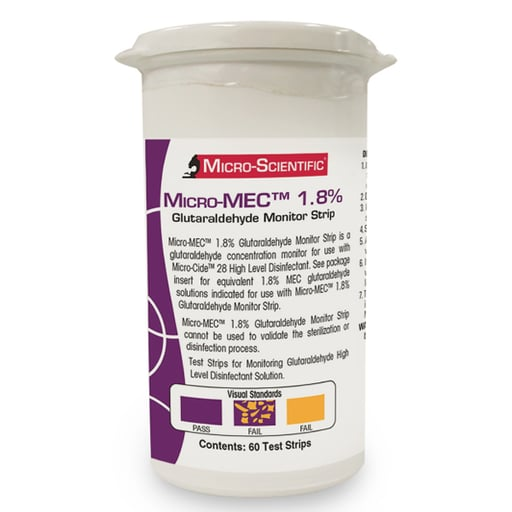 Micro-MEC 1.8% Glutaraldehyde Monitor Strips (60) product image