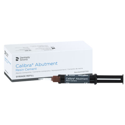 Calibra Abutment Resin Automix Cement Ultra Opaque Syringe Refill Ea product image