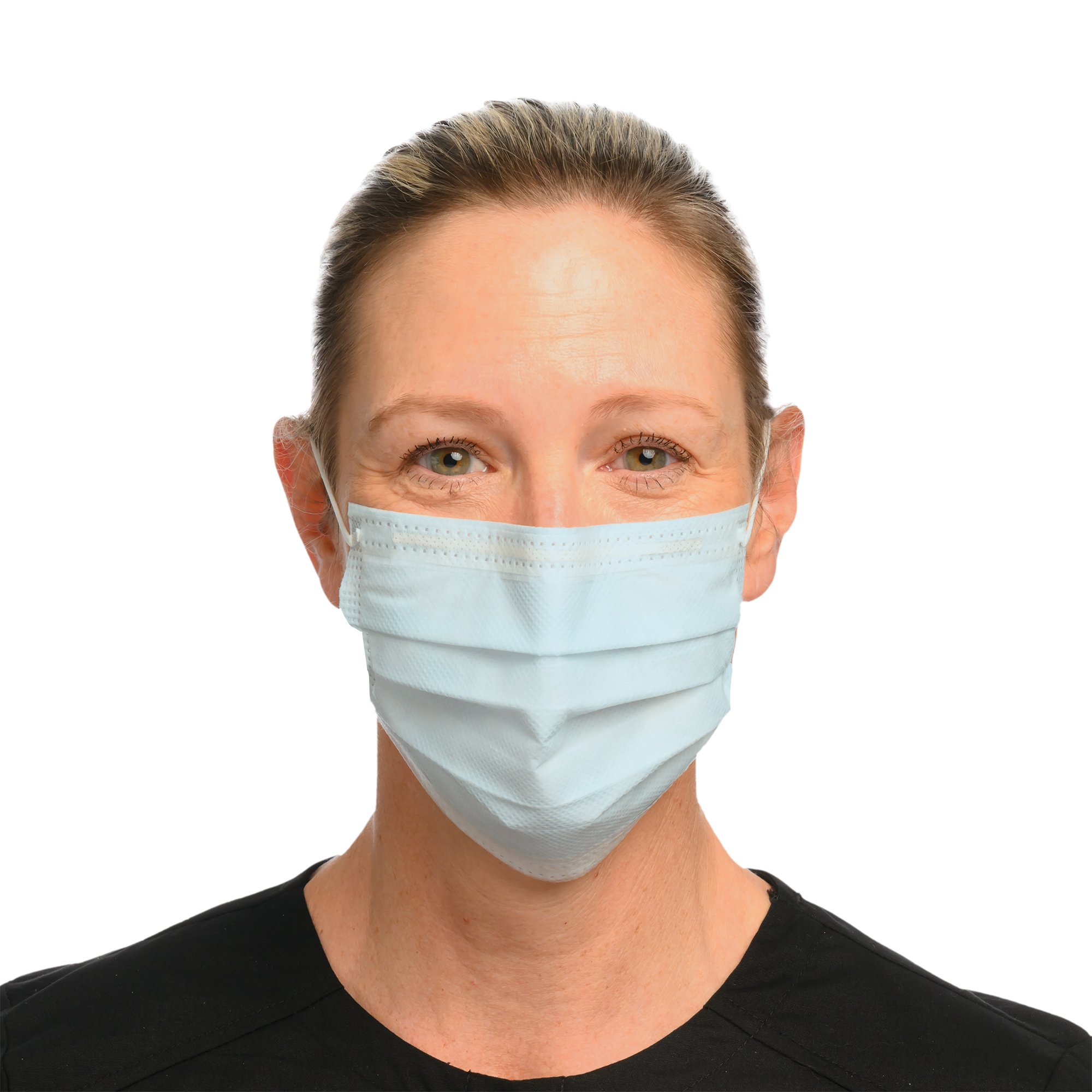 Ultra Earloop Face Masks, ASTM Level 3, Blue, 40/Pk, GCFCXU thumbnail 17