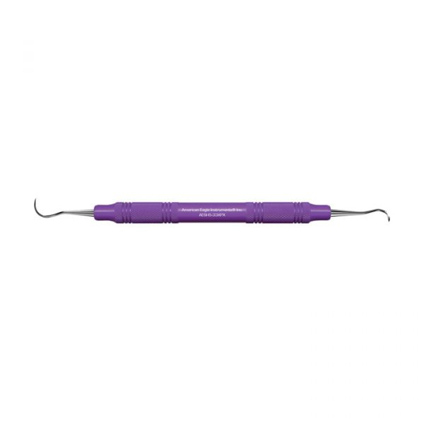 Sickle Scaler, # H5-33, Anterior, EagleLite, Resin, 3/8", Purple, 1/Pk, AESH5-33X thumbnail 10