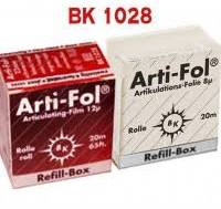 Arti-Fol II Articulating Film BK-1028 Black / Red Double Sided Refill Roll thumbnail 8