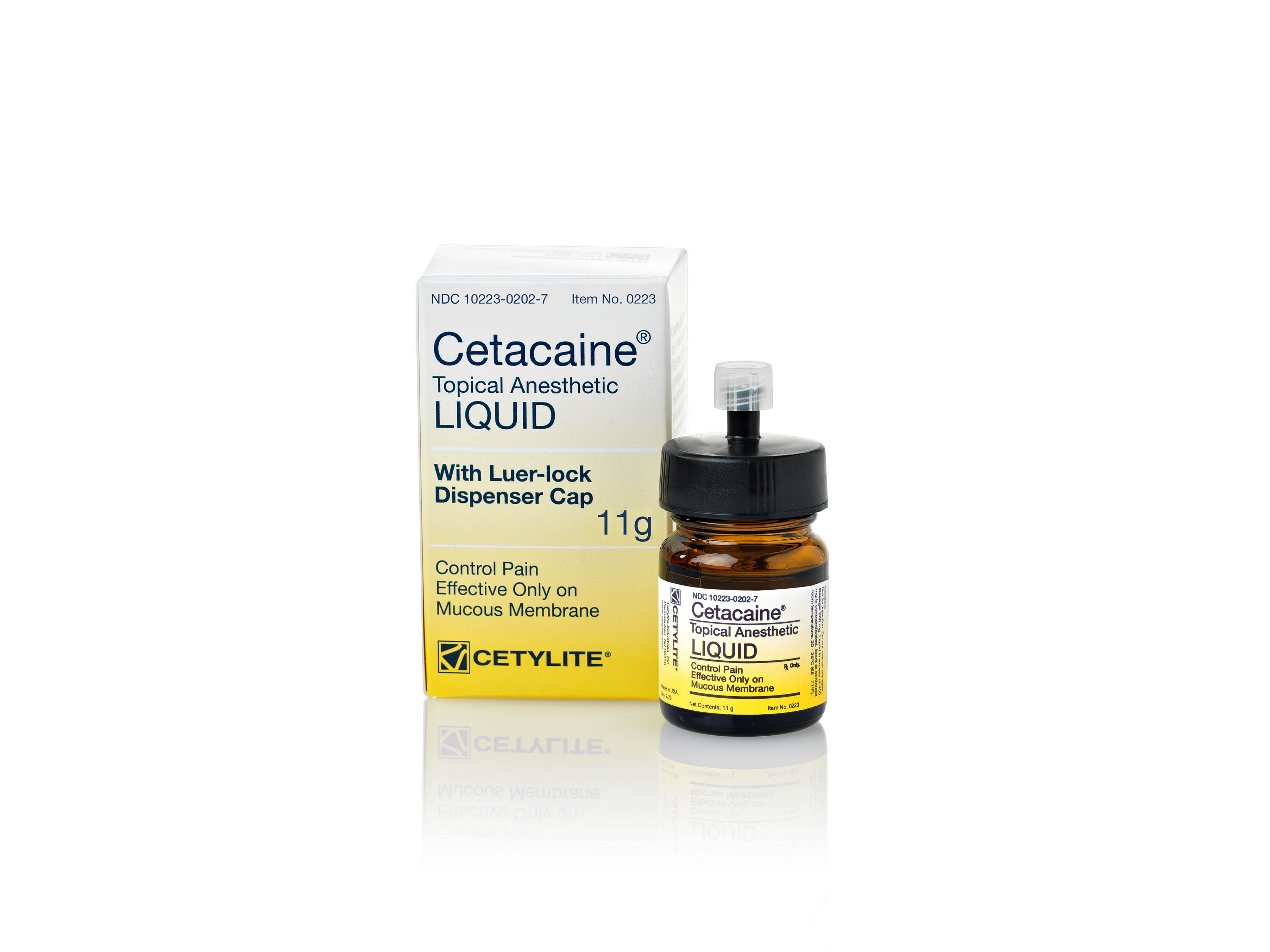 Cetacaine Topical Liquid 11gm Bottle (Replaces CET-0203) image
