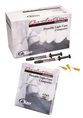 Revolution Formula 2 Flowable Hybrid Resin Composite, Light-Cure, Syringe Refill, 1 g, C1, 4/Pk, 29502 thumbnail 13