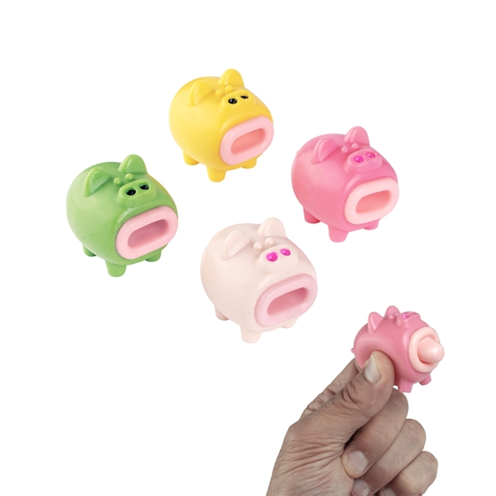 Toy Squeeze Pigs Assorted 24/Pk thumbnail 2