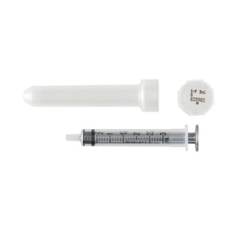 Monoject 6cc Syringe Only w/Regular Luer Tip (50) thumbnail 2