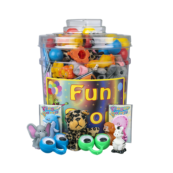 Canister Mix Finger Puppet Assorted 120/Pk thumbnail 2