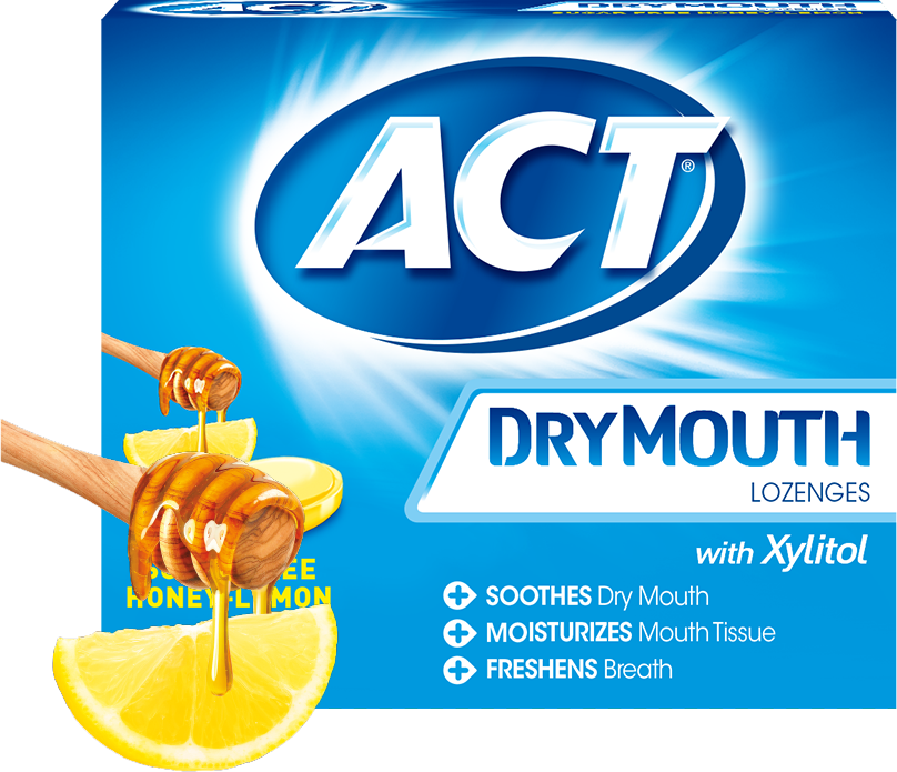 ACT Dry Mouth Lozenges - Honey Lemon 18ct (6) product image