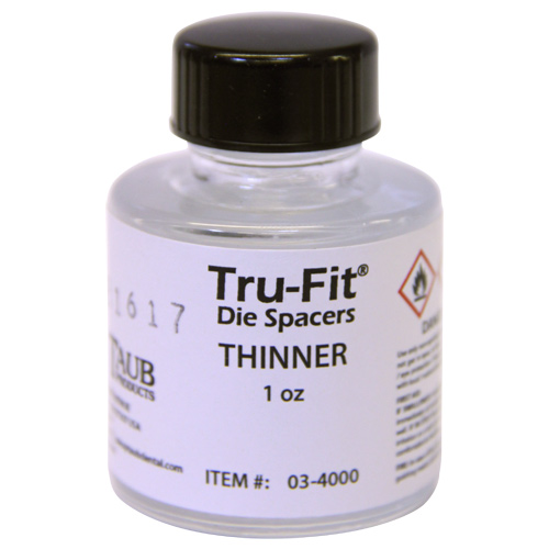 Tru-Fit Die Spacer Thinner 8oz/Bt thumbnail 2