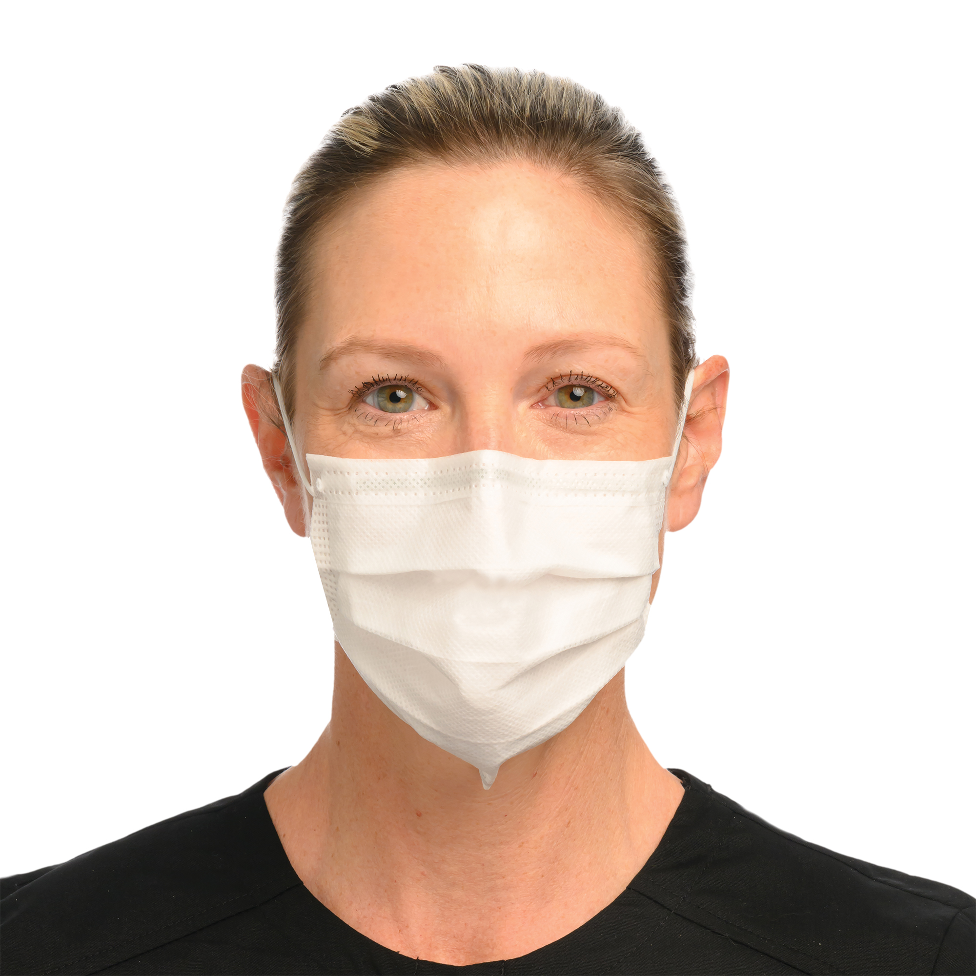 Ultra Sensitive Earloop Masks, ASTM Level 3, White, 50/Pk, GCFCXS thumbnail 16