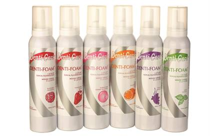 -Denti-Foam Orange APF 60 Second 1.23% Foam 4.4oz - -Denti-Foam Orange APF 60 Second 1.23% Foam 4.4oz - Image 1