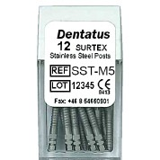 #M5 Medium Classic Surtex Stainless Steel Posts 1.65mm Refill Pack of 12 thumbnail 2