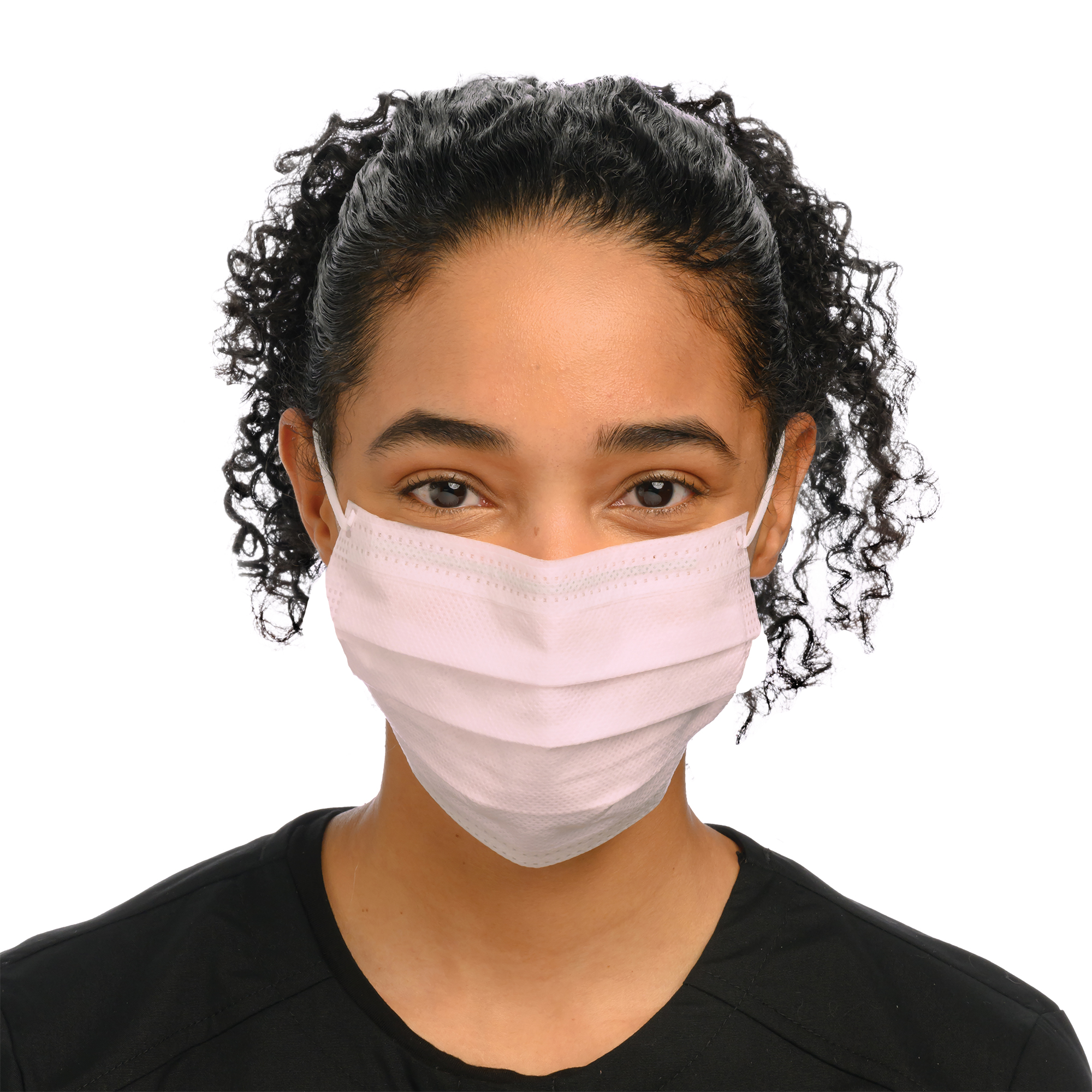 Crosstex - Isofluid Plus Earloop Masks Pink 50/Bx thumbnail 15