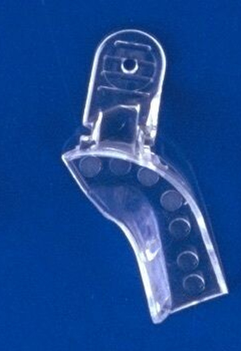 Crystal Tray Disposable Impression Tray Solid 2S Upper Right / Lower Left 12/Pk product image