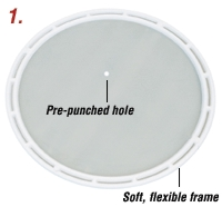 -LOCKING STRAP (FOR COM CASSETTE) NEON PURPLE (2) product image