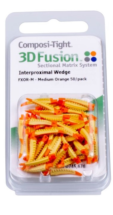 Composi-Tight 3D Fusion Wedges Medium Refill 50/Pk thumbnail 3