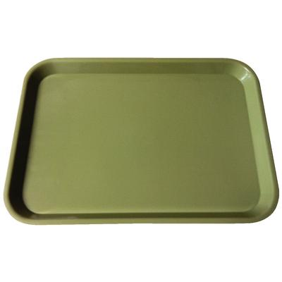 Set-Up Plastic Flat Trays, # B, Green, 1/Pk, 300BF-4 thumbnail 9