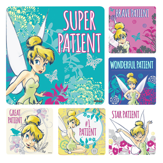 Stickers Medical Tinkerbell Assorted 100/Rl thumbnail 2