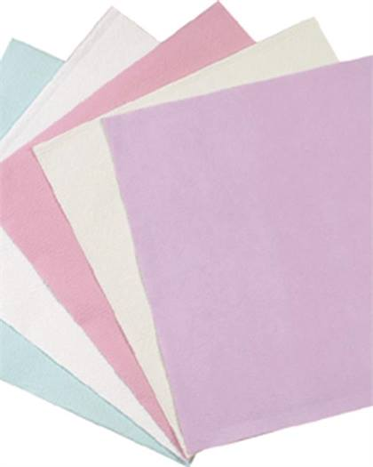 Headrest Cover 10 in x 10 in Tissue / Poly Lavender Disposable 500/Ca thumbnail 8