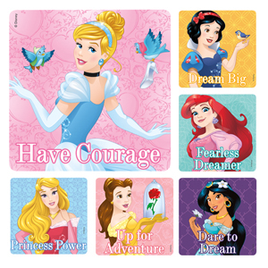 Stickers Princess Assorted 100/Rl thumbnail 7