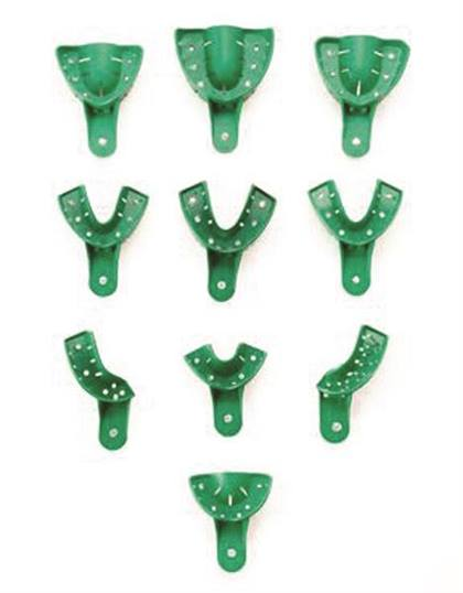 BoTrays Disposable Impression Tray Perforated Lower 12/Pk thumbnail 2